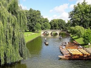 Explore Cambridge on a punting trip down the river