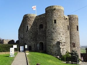 Rye Castle in East Sussex dates back to 1249 and is also known as Ypres Tower.