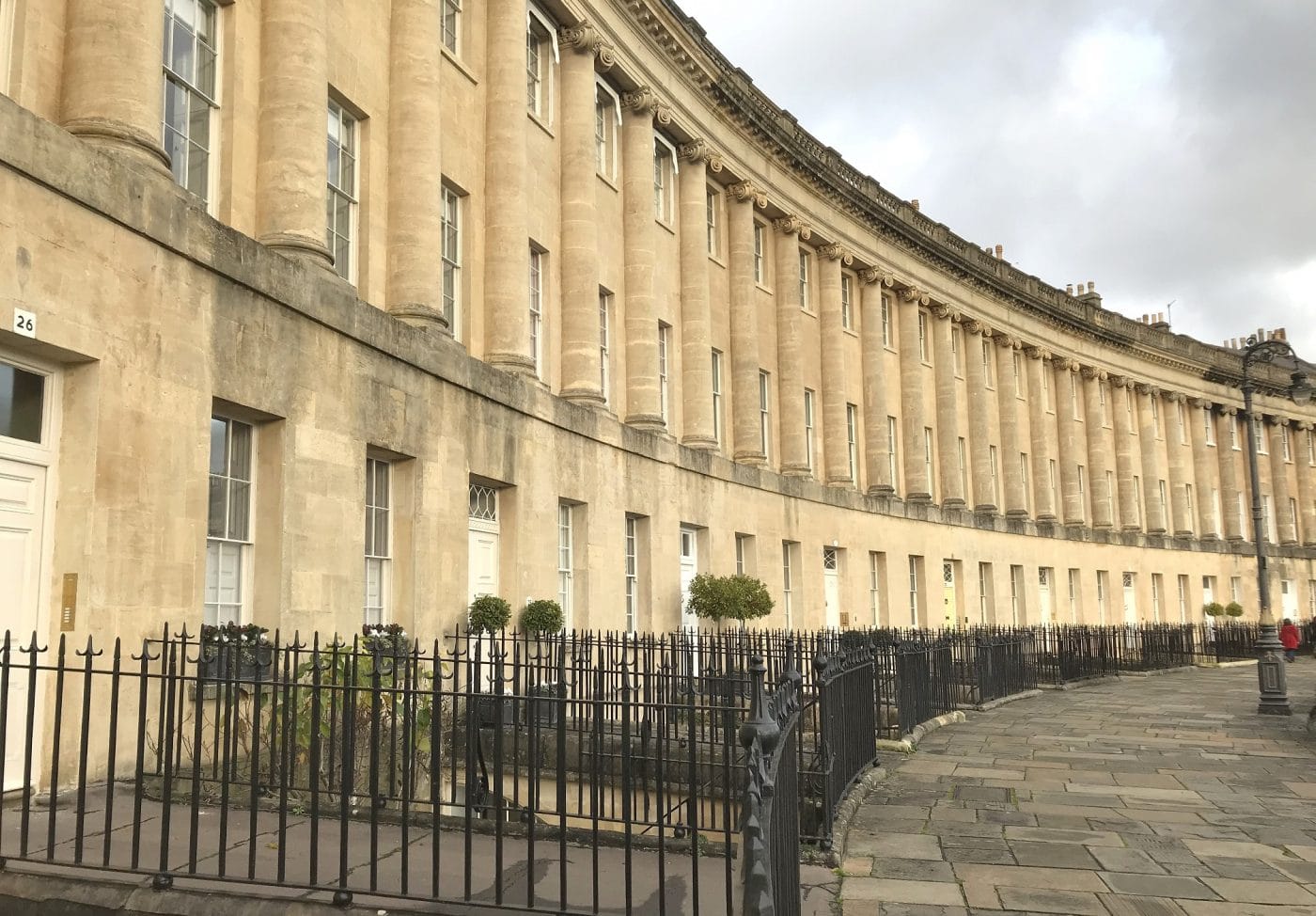 Bath's Royal Crescent is one of the city's architectural highlights