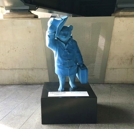Paddington Bear statue, Paddington Basin