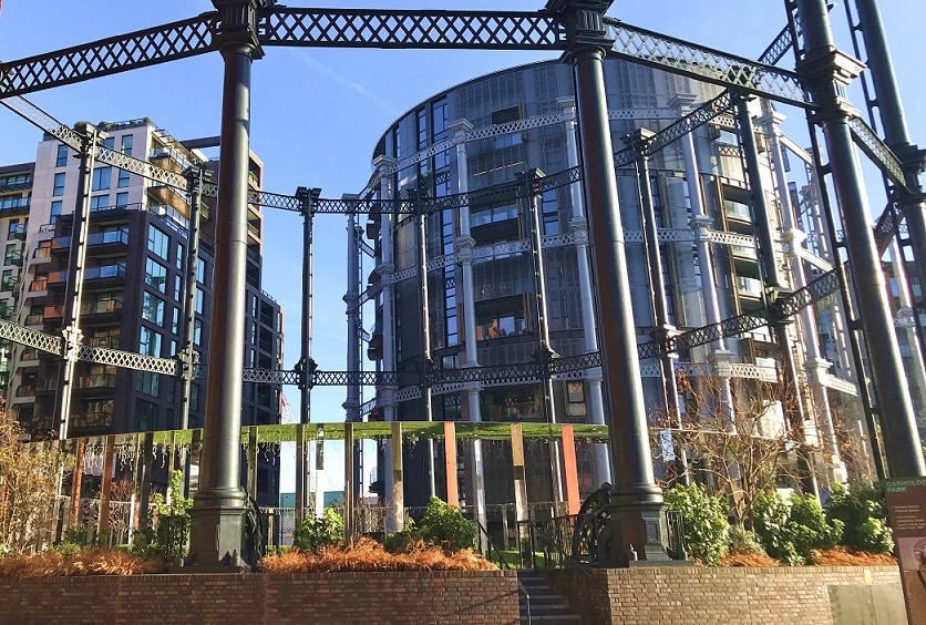 Kings Cross' restoration includes the dramatic Gasworks apartments