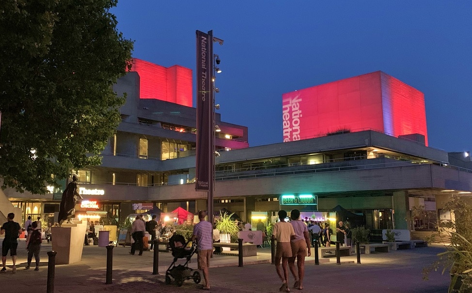 Get the best night time views of London on the South Bank