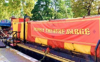 Puppet theatre barge